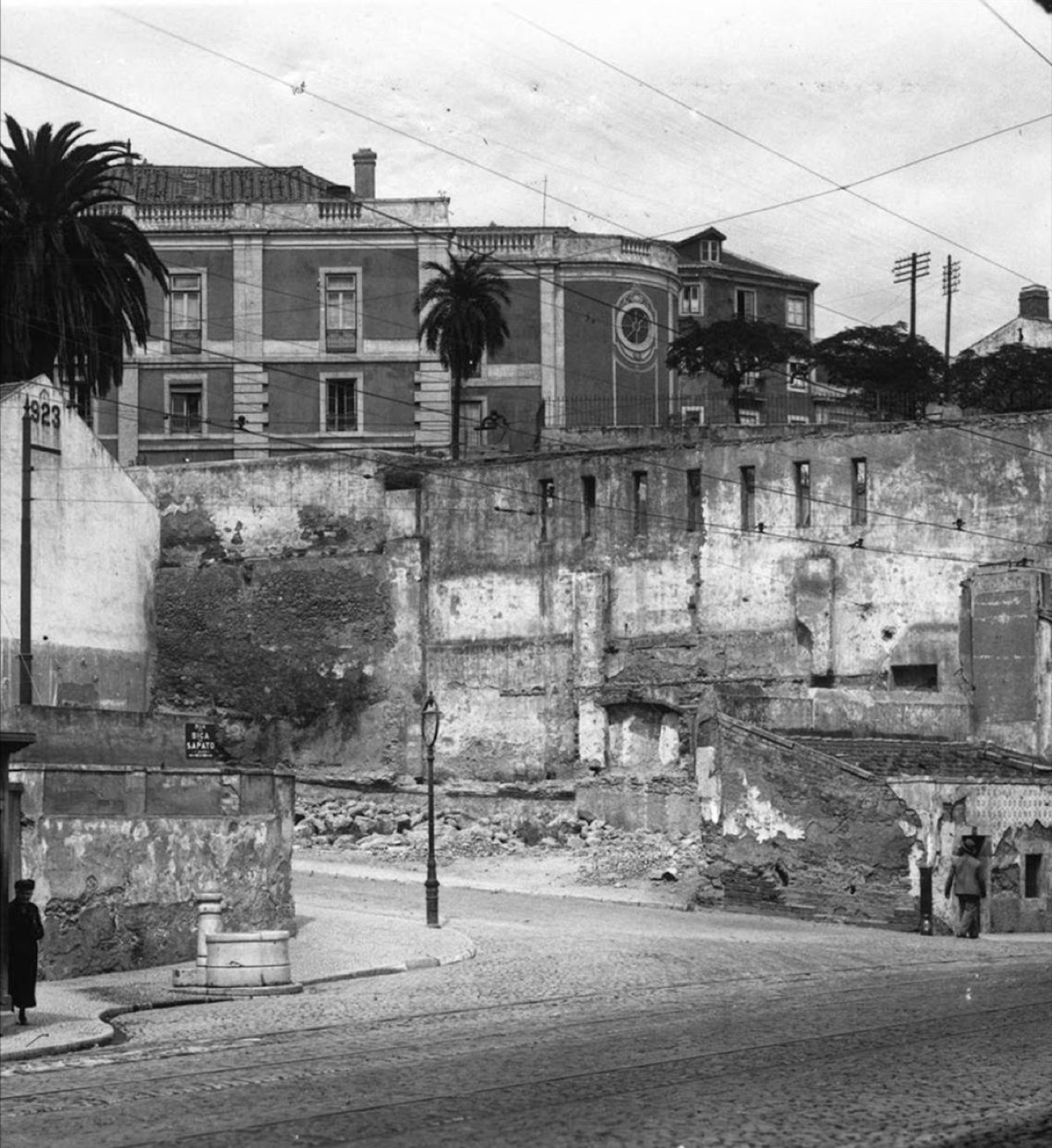 Rua Bica do Sapato, Santa Apolónia, fotografia histórica